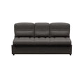 Gray McCoy Fabric RV Jackknife Sofa - Front View | United RV Parts