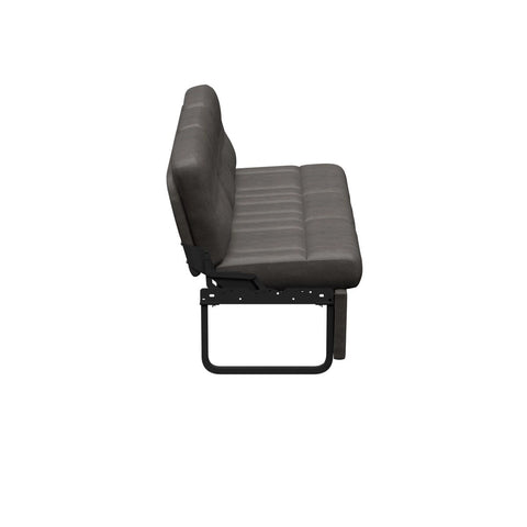 Gray RV Jackknife Sofa - Side Profile View | United RV Parts