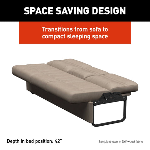 Thomas Payne Signature RV Jackknife Sofa - Space Saving Bed Conversion | United RV Parts