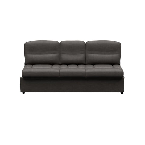 Grey RV Jackknife Sleeper Sofa - Direct Front View | United RV Parts