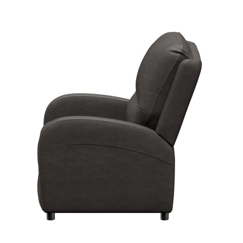 McCoy Gray Thomas Payne Signature RV Pushback Recliner - Side Profile Showing Plush Cushion Depth | United RV Parts