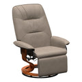 Driftwood Fabric Thomas Payne Signature RV Swivel Euro Recliner - Front Angle | United RV Parts