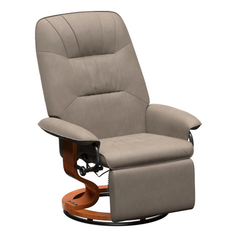Driftwood Fabric Thomas Payne Signature RV Swivel Euro Recliner - Front Angle | United RV Parts