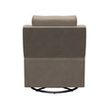 Driftwood PolyHyde Vinyl Thomas Payne Signature RV Swivel Glide Recliner - Rear View with Swivel Base | United RV Parts