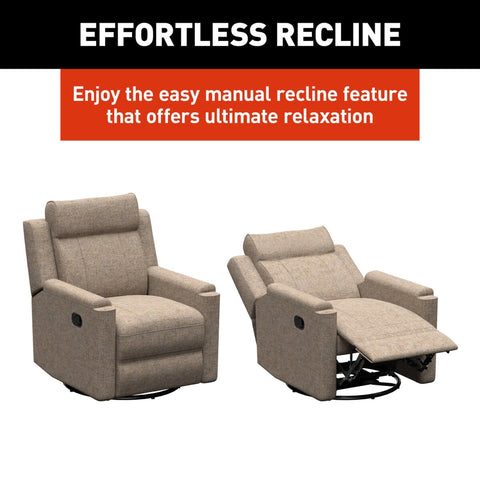 Lippert | Thomas Payne Signature | Swivel Glide Recliner | 2024044211 | 32.5" | Dellmead