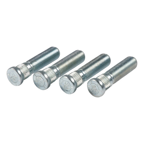 Zinc-Plated Lippert Trailer Axle Wheel Lug Studs 9/16"-18 Thread 4-Pack - Angled View | United RV Parts