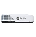 White GE Profile 13500 BTU RV Air Conditioner - Side Profile View | United RV Parts