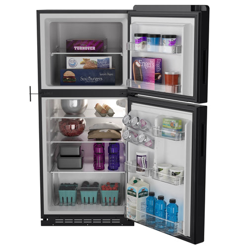 GE Appliances | 8.3 Cu Ft 12V Refrigerator | PPV08R5YRBB | Black | Ships for $99.00 Freight