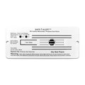 White MTI 35-742 SAFE-T-ALERT CO/LP Gas Alarm - Front View | United RV Parts