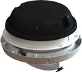 Black MaxxAir Maxxfan Plus Dome 00-03810B RV Roof Vent - Side Profile | United RV Parts
