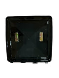 Black MaxxAir Maxxfan Vent Lid 10A40009K - Bottom View with Latches | United RV Parts