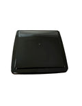 Black Plastic MaxxAir Replacement Vent Lid - Top View | United RV Parts