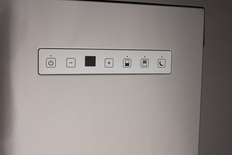 Norcold N15DC Digital Control Panel Close-up - Touch Button Interface | United RV Parts