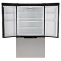 Norcold N15DCSS 15 Cubic Foot French Door RV Refrigerator - Interior Open View | United RV Parts