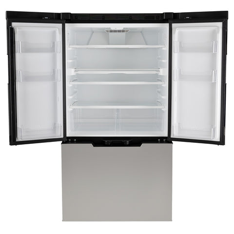 Norcold N15DCSS 15 Cubic Foot French Door RV Refrigerator - Interior Open View | United RV Parts