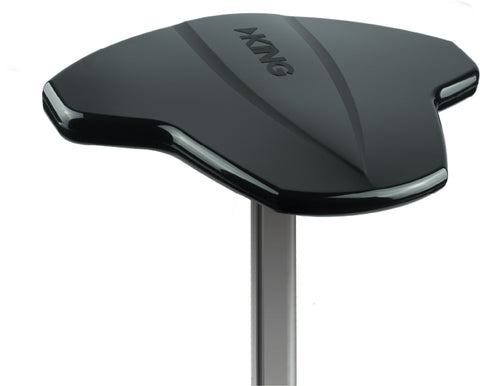 Black KING Jack Antenna Head OA8301 - Side Profile View | United RV Parts