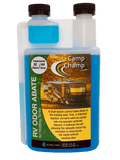 Blue Camp Champ Odor Abate RV Black Gray Water Tank Treatment 32oz Bottle - Front View | United RV Parts