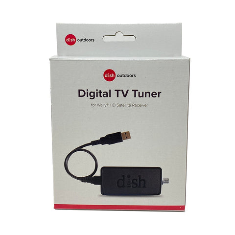 DISH Outdoors Digital TV Tuner Retail Package - Front View | United RV Parts