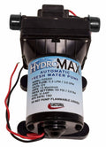Black Valterra Hydromax P25201 Water Pump - Front Label View | United RV Parts