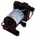 Black Valterra Hydromax 12V Water Pump - Side Profile View | United RV Parts