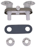 White Valterra Catalina Shower Valve Kit - All Components View | United RV Parts