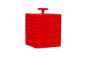 Red Andersen Stax Leveling Blocks Stack - Side View | United RV Parts