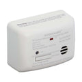 White Mini Dual LP CO Alarm - Three Quarter Side View | United RV Parts