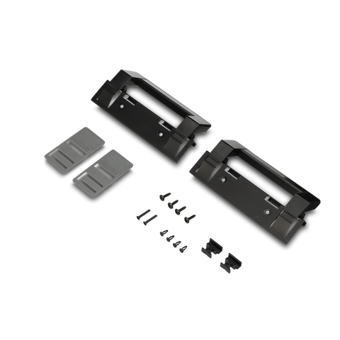 Black Dometic RV Refrigerator Door Handle Kit - Complete Set with Screws | United RV Parts