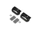 Black Dometic Fridge Door Handle Kit - Complete Set with Hardware | United RV Parts