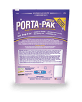 Walex Porta-Pak Lavender RV Black Water Tank Deodorizer - Back of Bag with Directions | United RV Parts
