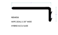 BAL R854056 Wipe Seal Profile Diagram - Technical Specifications | United RV Parts