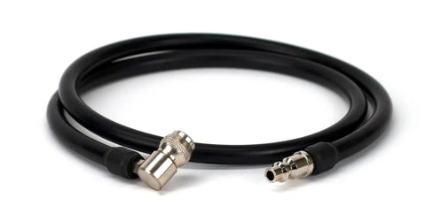 Black Air Hose 40in 90 Degree Twist Chuck - Full View | United RV Parts
