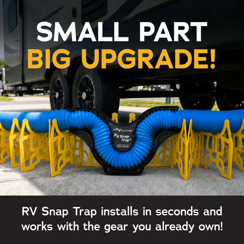 MorRyde | RV Snap Trap | Snap-on P-Trap | SP54-267 | For 3" Sewer Hoses