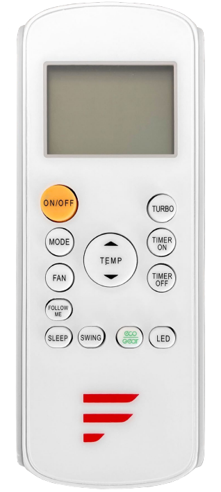White Furrion Chill Cube Digital Remote Control with LCD Display | United RV Parts