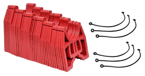 Valterra | Soporte Slunky para manguera de desagüe de autocaravana | S2500R | 25' | Rojo