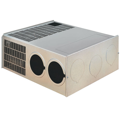 Beige Metal Suburban SF-25VHQ 25000 BTU RV Furnace - 3/4 Angle View | United RV Parts
