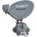 Gray Winegard Trav'ler Pro DirecTV Satellite Antenna SK2SWM3 - Left Side View | United RV Parts