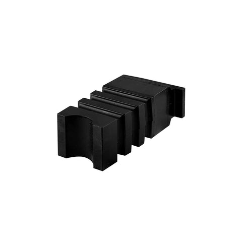 Black Rubber SumoSprings SSR-330-47 Suspension Helper Spring - Bottom Mounting Channel Detail | United RV Parts