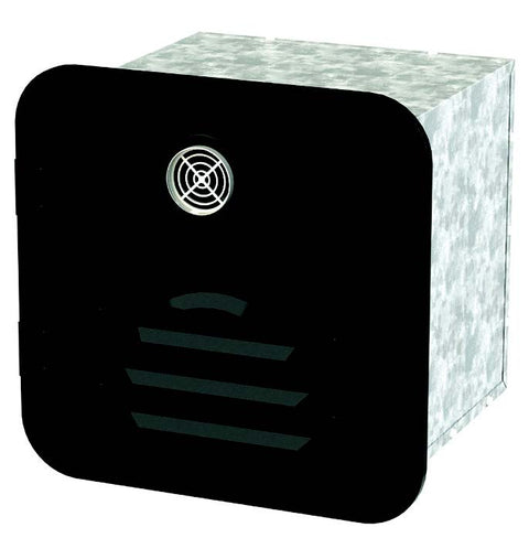 Black Suburban ST-60 Tankless Water Heater - Side Angle View | United RV Parts