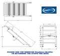 MorRyde STP-4-30-03H 30 inch RV Steps Technical Dimensions Chart | United RV Parts