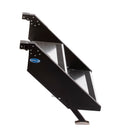 Black Steel MORryde Quick Connect 2-Step RV Entry Steps - Side Profile | United RV Parts