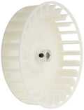 White Plastic Suburban Furnace Combustion Wheel 350184 - Side View | United RV Parts