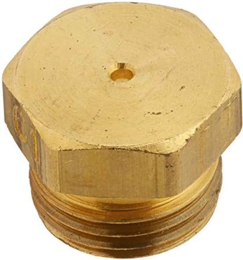 Brass Suburban High-Altitude Burner Orifice 180260 - Top Angle | United RV Parts
