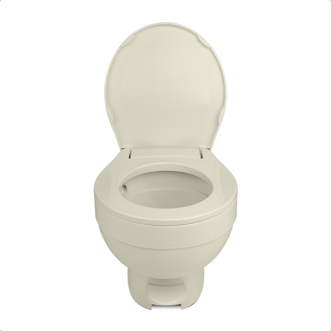 Parchment Thetford Aqua-Magic VI Low RV Toilet - Bowl Interior View | United RV Parts