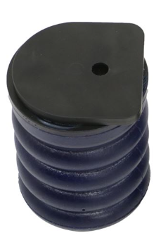 Blue SumoSprings SSR-209-40 Helper Spring - Top-Down Mounting Plate Detail View | United RV Parts