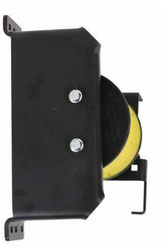 SumoSprings SSR-187-54-1 Yellow Spring System with Black Hardware - End View Detail | United RV Parts
