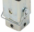 Stromberg Carlson Landing Gear Follow Leg - Close-Up Top Hardware Detail with Locking Pin | United RV Parts