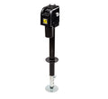 Black Stromberg Carlson JET3755 A-Frame Electric Trailer Tongue Jack 3500 lb - Full View | United RV Parts