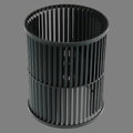 Black Plastic Suburban Furnace Blower Wheel 521233 - 3/4 Angle View | United RV Parts