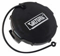 Black Valterra T1020 EZ Cap for 3" RV Sewer Hose with Tether Cord | United RV Parts